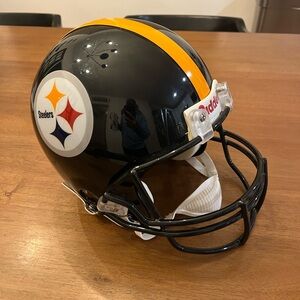 Pittsburgh Steelers Replica Football Helmet - Black & Gold